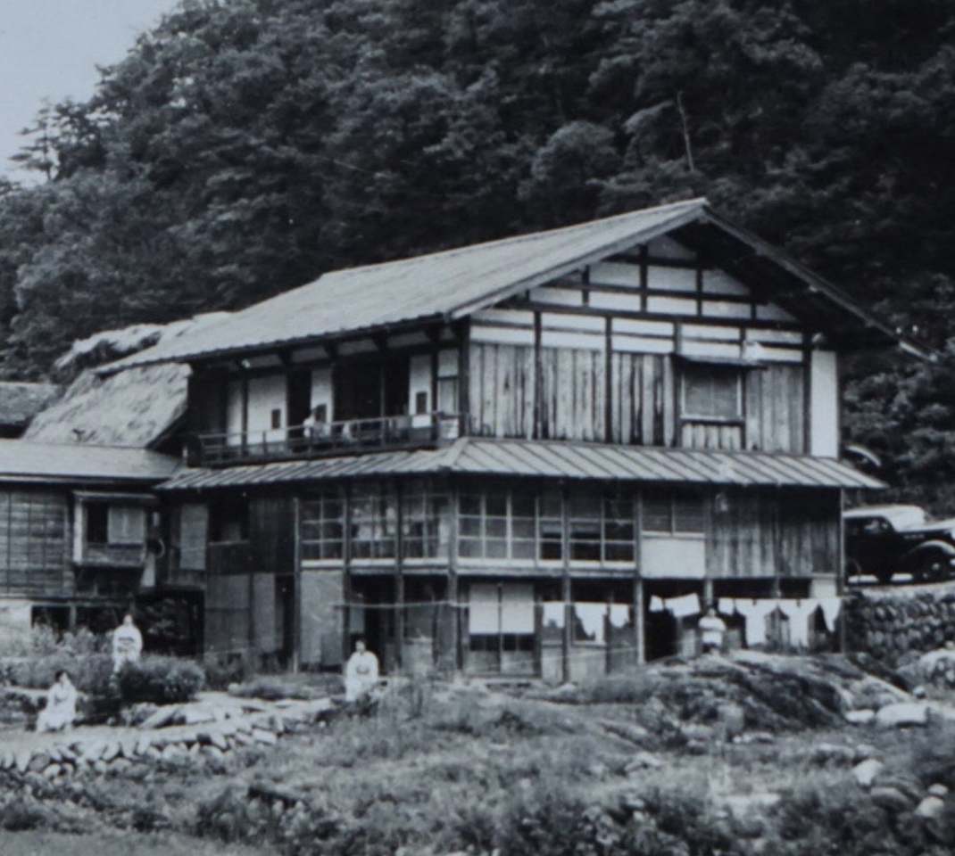 Ryokan architecture in Shirakawa-go